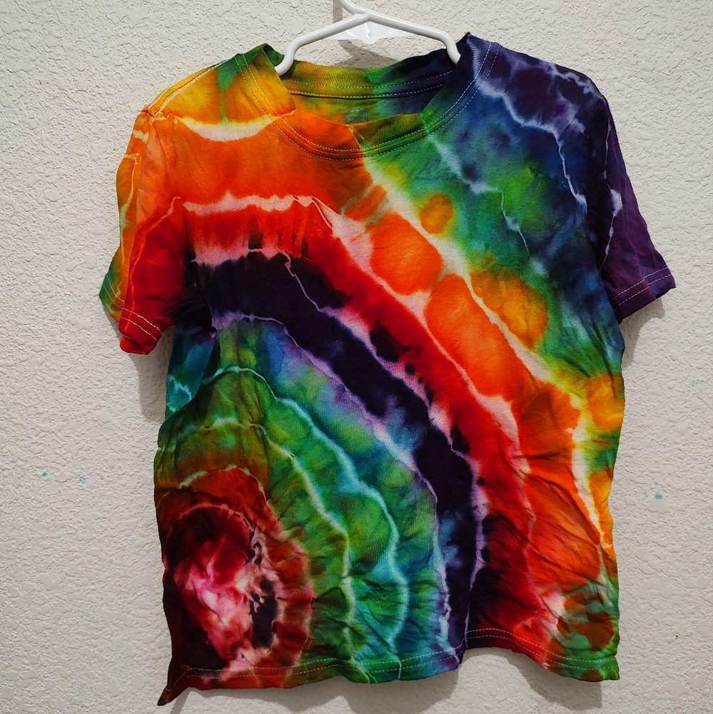 Vibrant Tie-Dye T-Shirt, Hand Dyed